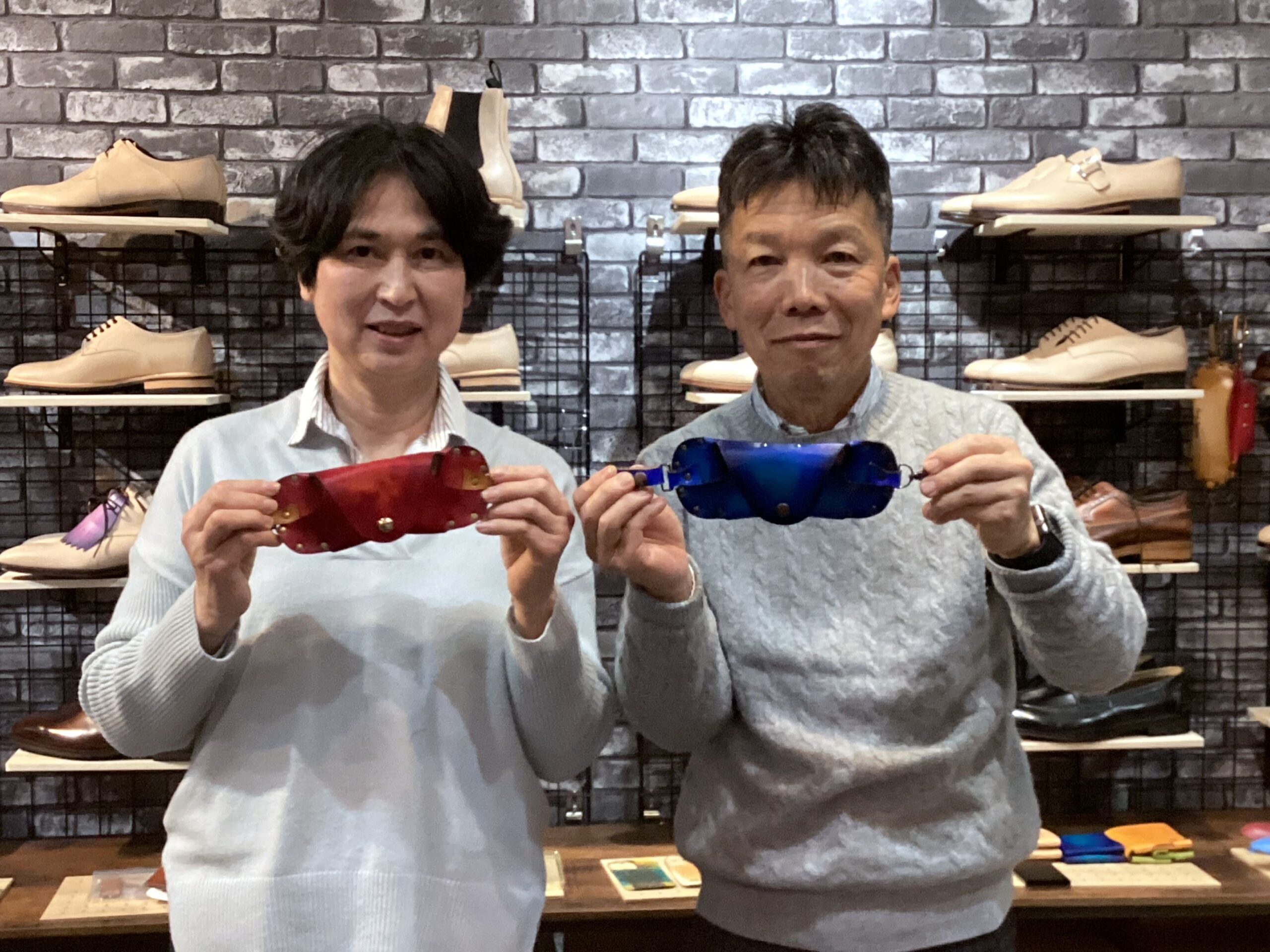 メガネケース染色体験