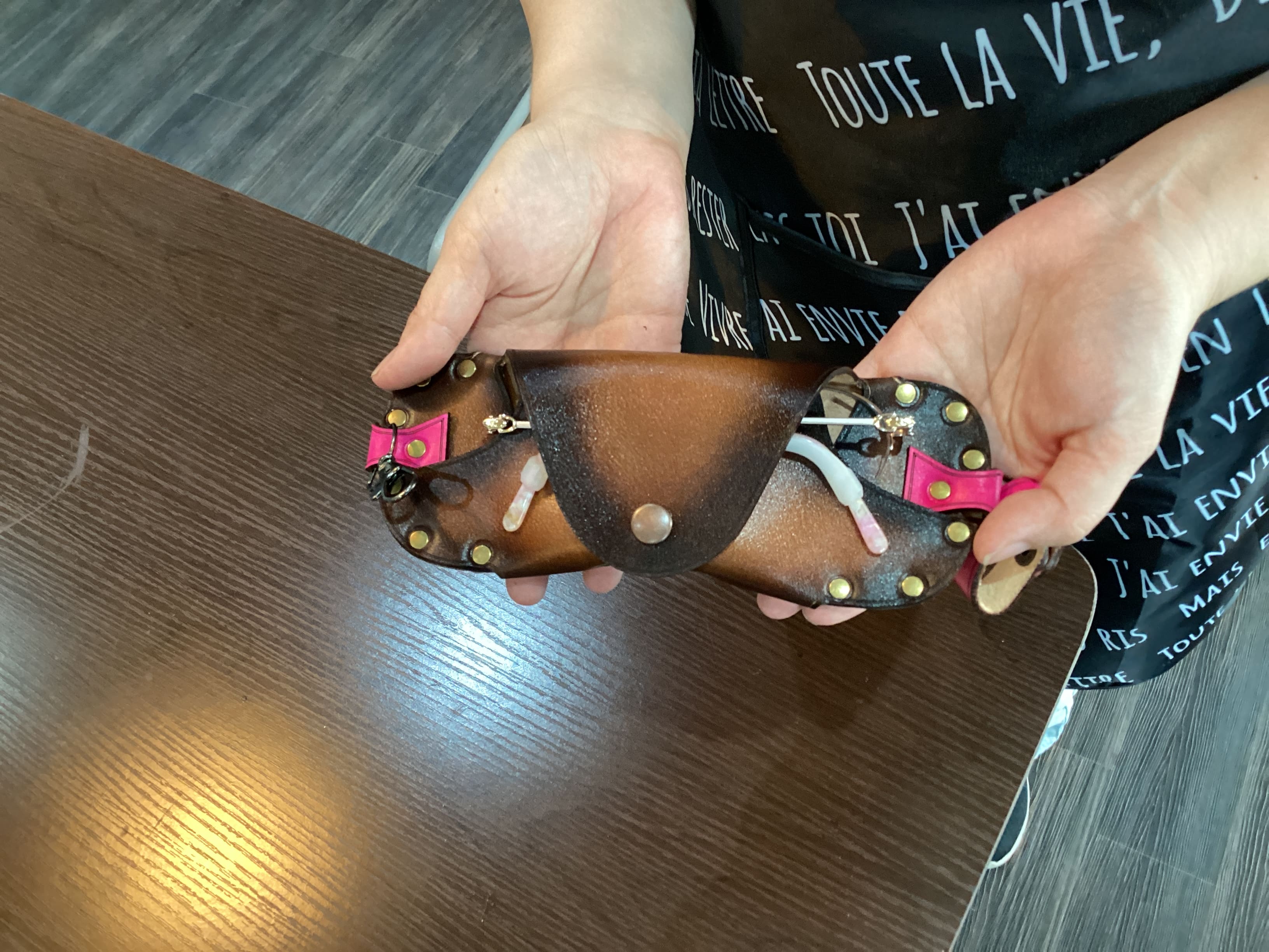 メガネケース染色体験