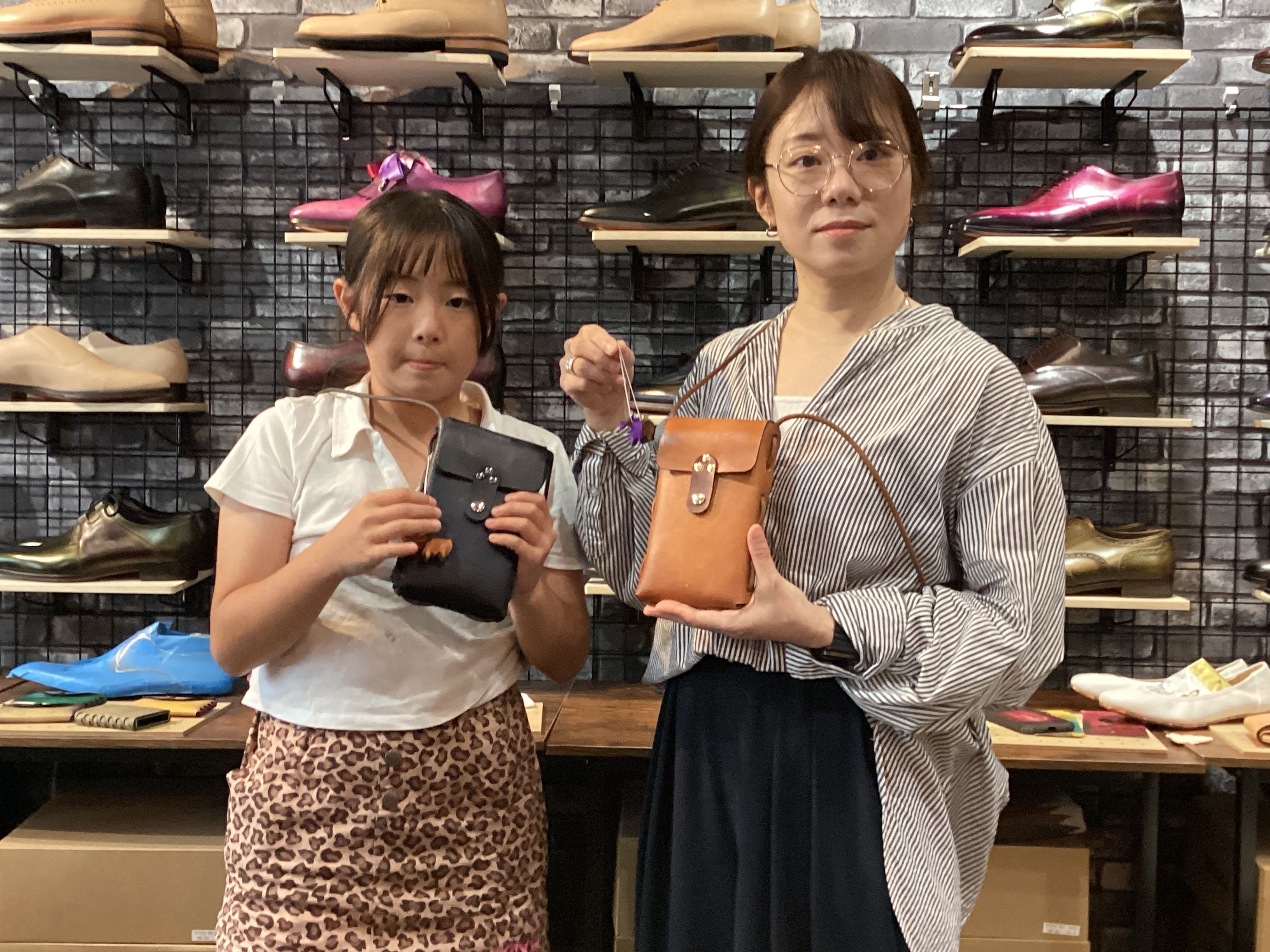 スマホ・ポシェット染色体験