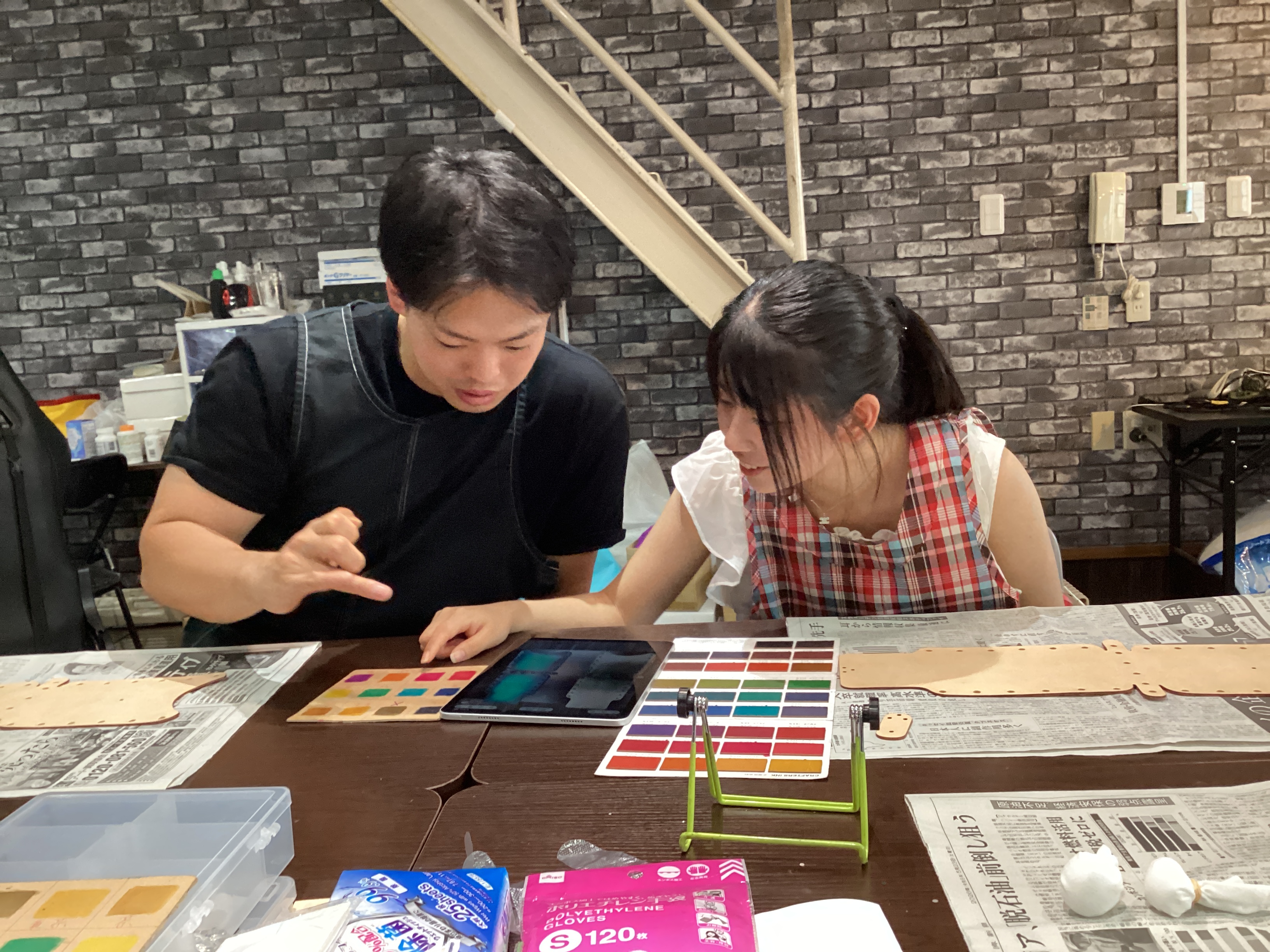 染色前のご説明
